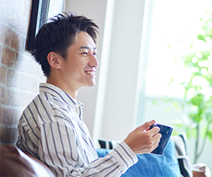 自宅に帰るイメージ